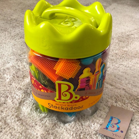 B. You bristle block Stackadoos - Picture 1 of 3